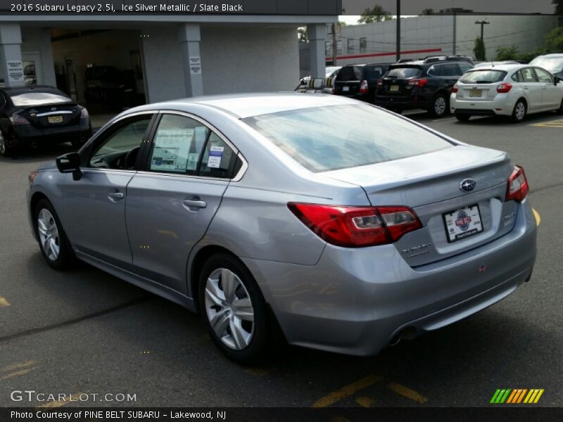 Ice Silver Metallic / Slate Black 2016 Subaru Legacy 2.5i