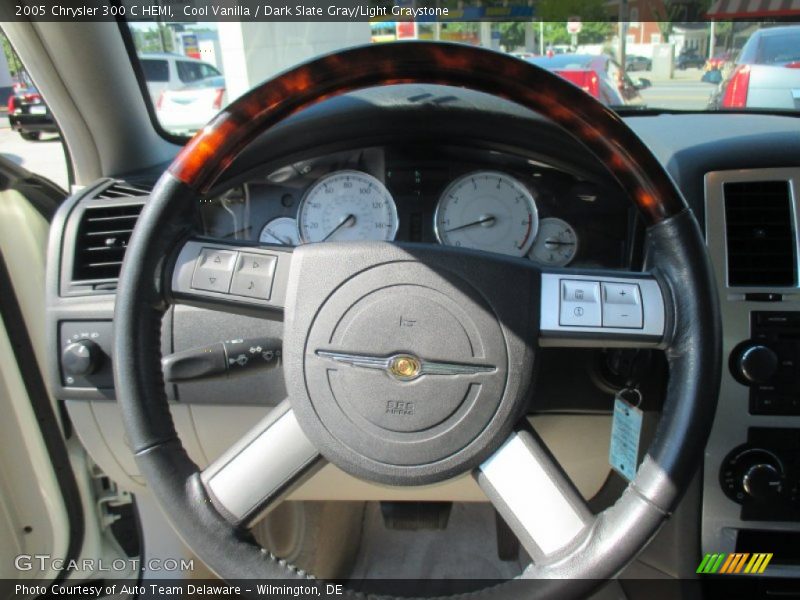 Cool Vanilla / Dark Slate Gray/Light Graystone 2005 Chrysler 300 C HEMI