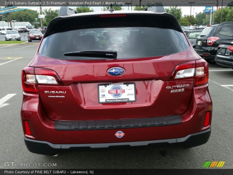 Venetian Red Pearl / Warm Ivory 2016 Subaru Outback 2.5i Premium