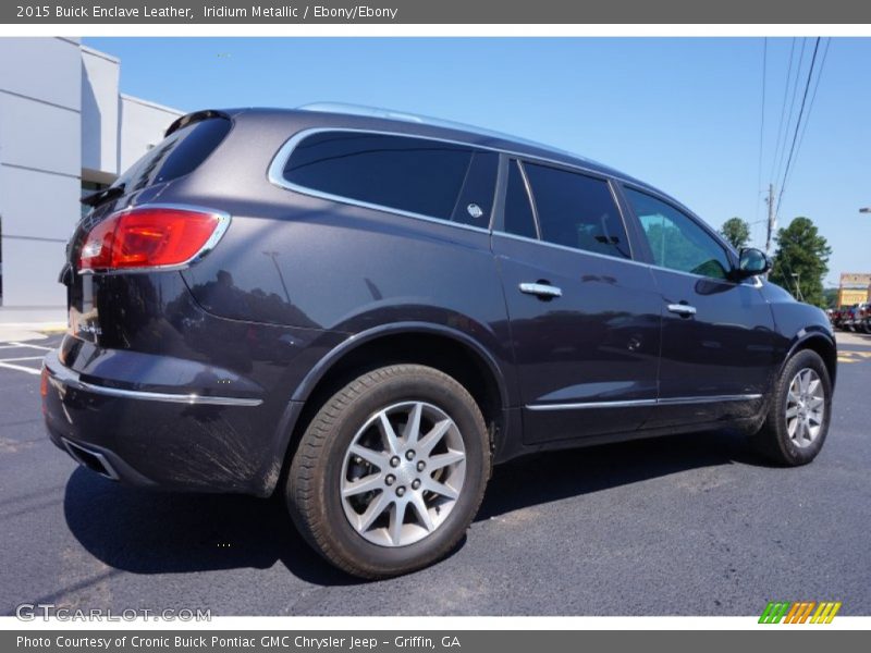 Iridium Metallic / Ebony/Ebony 2015 Buick Enclave Leather