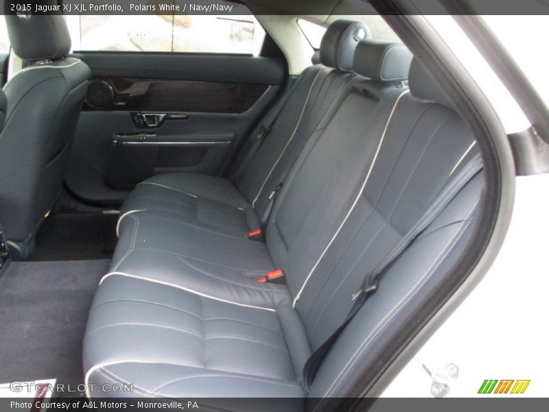 Rear Seat of 2015 XJ XJL Portfolio