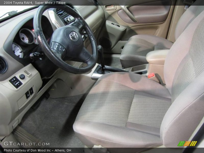 Super White / Taupe 2004 Toyota RAV4