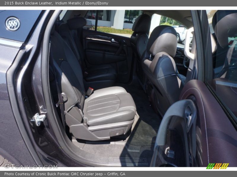 Iridium Metallic / Ebony/Ebony 2015 Buick Enclave Leather