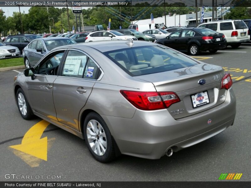 Tungsten Metallic / Warm Ivory 2016 Subaru Legacy 2.5i Premium