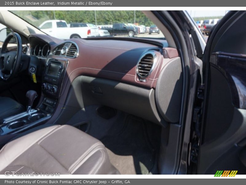 Iridium Metallic / Ebony/Ebony 2015 Buick Enclave Leather