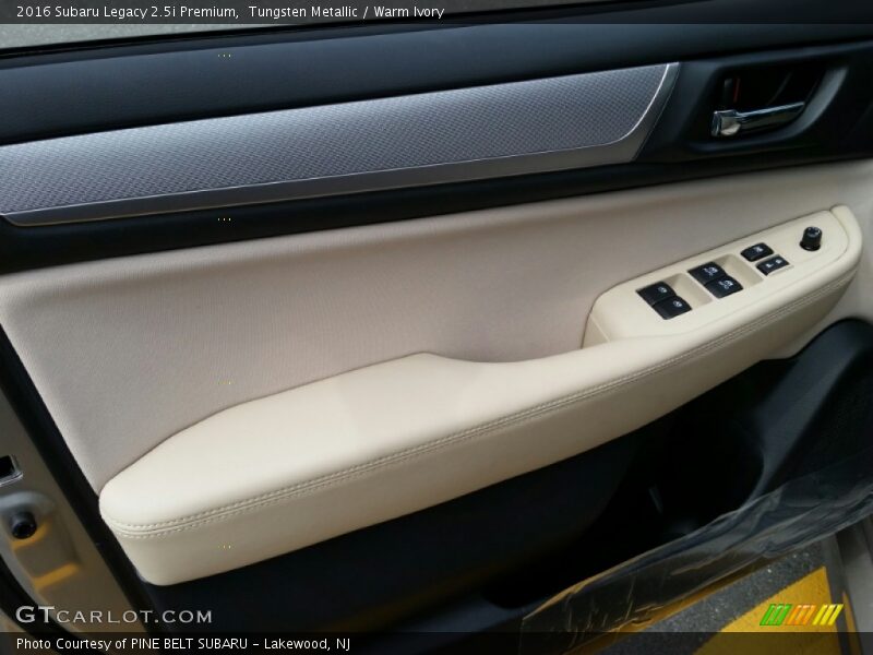 Door Panel of 2016 Legacy 2.5i Premium