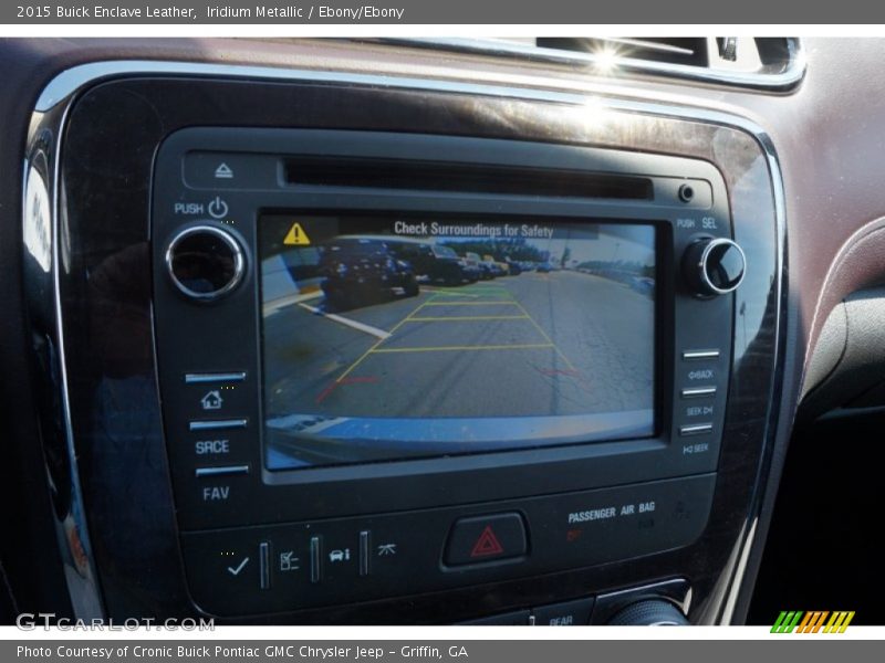Iridium Metallic / Ebony/Ebony 2015 Buick Enclave Leather