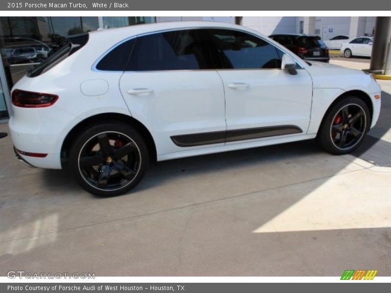 White / Black 2015 Porsche Macan Turbo
