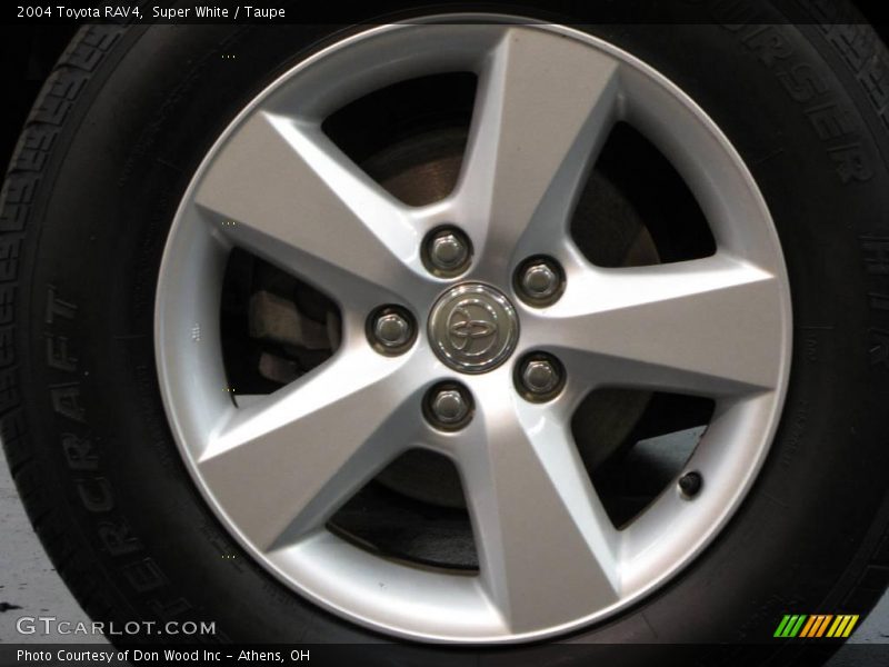 Super White / Taupe 2004 Toyota RAV4