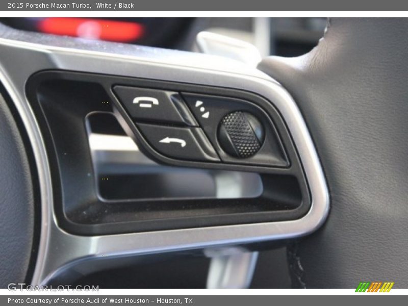White / Black 2015 Porsche Macan Turbo