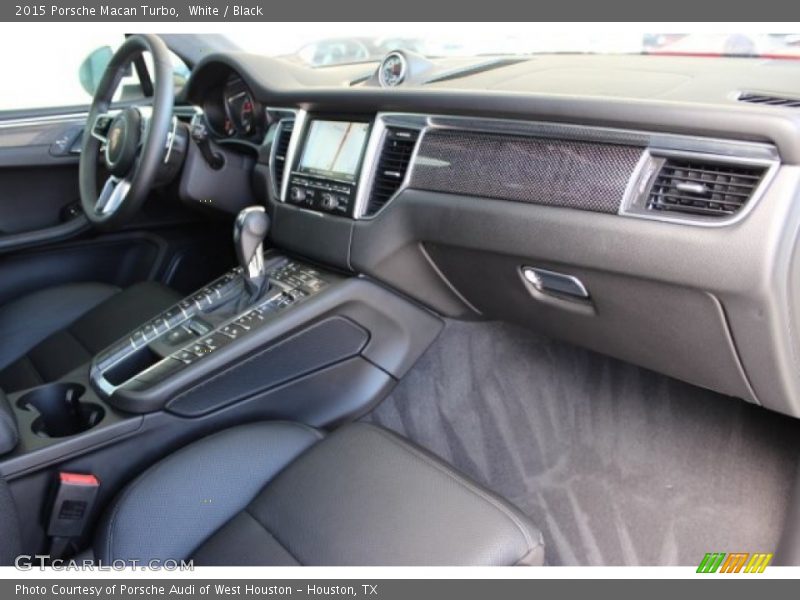 White / Black 2015 Porsche Macan Turbo