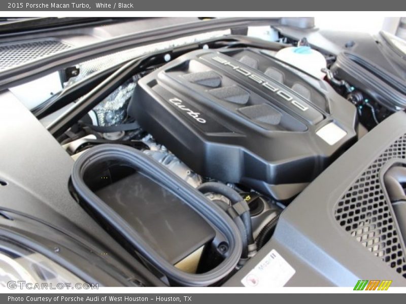 White / Black 2015 Porsche Macan Turbo