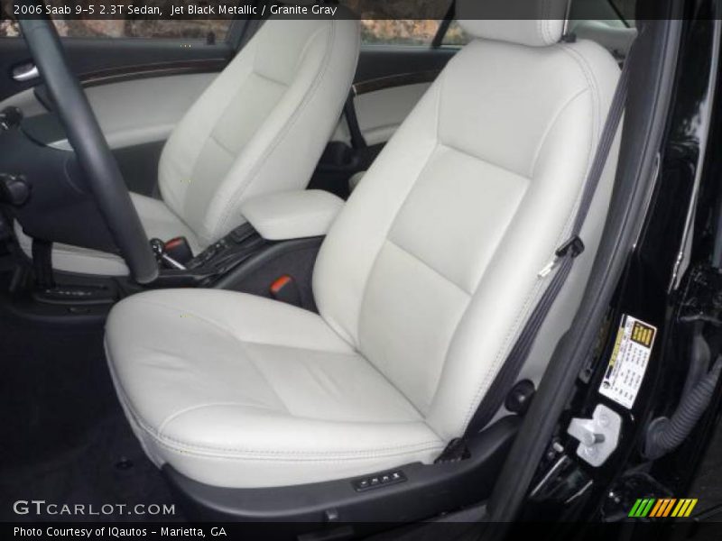 Jet Black Metallic / Granite Gray 2006 Saab 9-5 2.3T Sedan