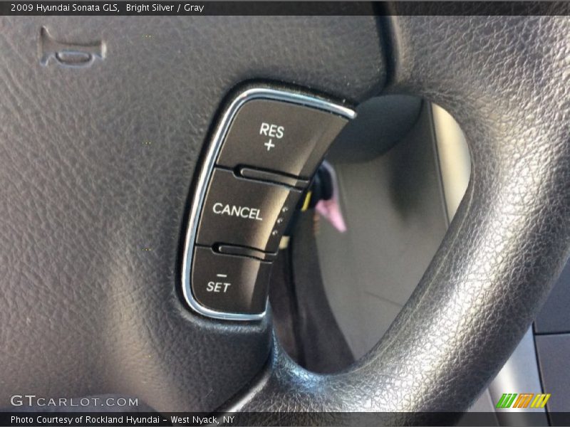 Bright Silver / Gray 2009 Hyundai Sonata GLS