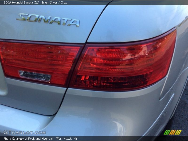 Bright Silver / Gray 2009 Hyundai Sonata GLS