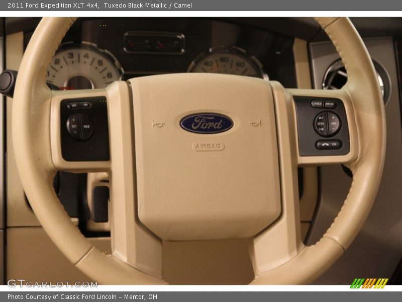 Tuxedo Black Metallic / Camel 2011 Ford Expedition XLT 4x4