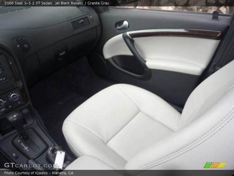 Jet Black Metallic / Granite Gray 2006 Saab 9-5 2.3T Sedan