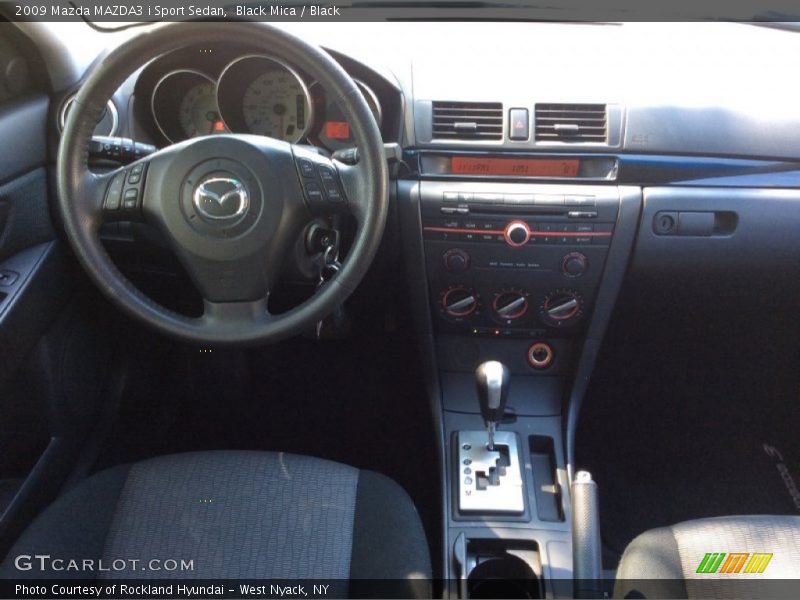 Black Mica / Black 2009 Mazda MAZDA3 i Sport Sedan