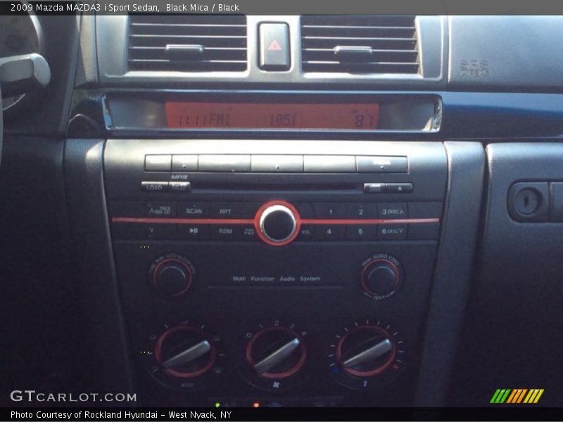 Black Mica / Black 2009 Mazda MAZDA3 i Sport Sedan