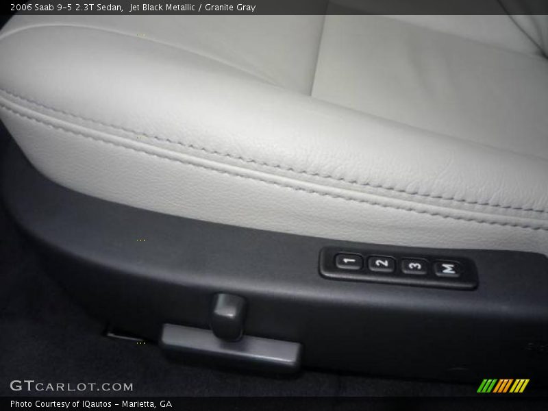 Jet Black Metallic / Granite Gray 2006 Saab 9-5 2.3T Sedan