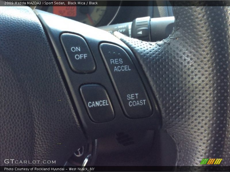 Black Mica / Black 2009 Mazda MAZDA3 i Sport Sedan