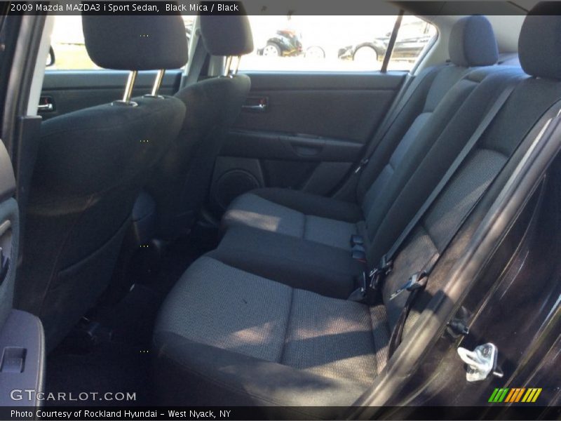 Black Mica / Black 2009 Mazda MAZDA3 i Sport Sedan