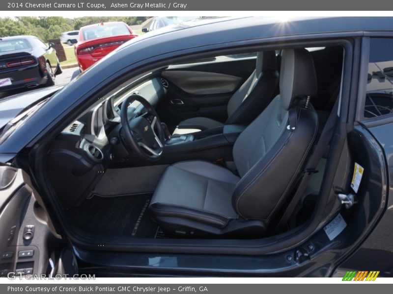Ashen Gray Metallic / Gray 2014 Chevrolet Camaro LT Coupe
