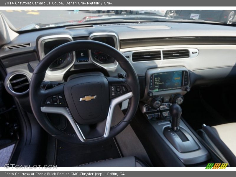 Ashen Gray Metallic / Gray 2014 Chevrolet Camaro LT Coupe