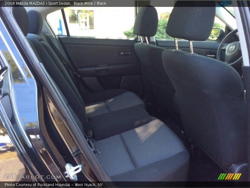 Black Mica / Black 2009 Mazda MAZDA3 i Sport Sedan