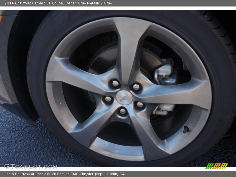 Ashen Gray Metallic / Gray 2014 Chevrolet Camaro LT Coupe