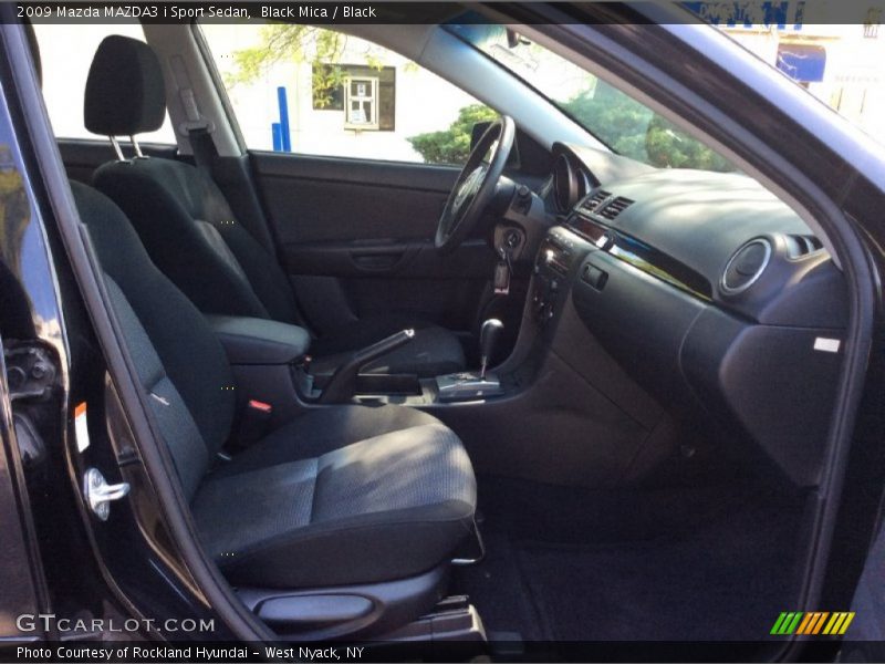 Black Mica / Black 2009 Mazda MAZDA3 i Sport Sedan