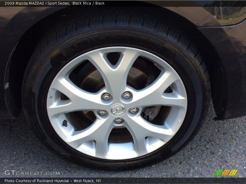 Black Mica / Black 2009 Mazda MAZDA3 i Sport Sedan