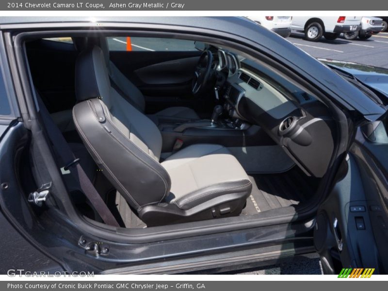 Ashen Gray Metallic / Gray 2014 Chevrolet Camaro LT Coupe