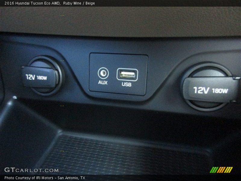 Controls of 2016 Tucson Eco AWD