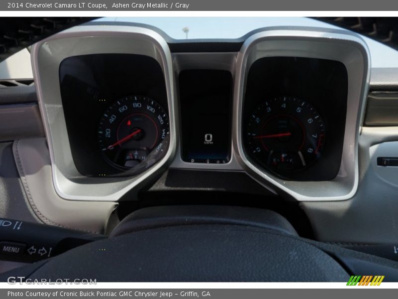 Ashen Gray Metallic / Gray 2014 Chevrolet Camaro LT Coupe