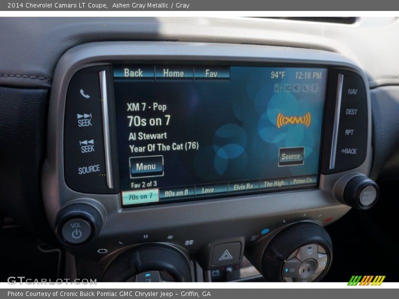 Ashen Gray Metallic / Gray 2014 Chevrolet Camaro LT Coupe