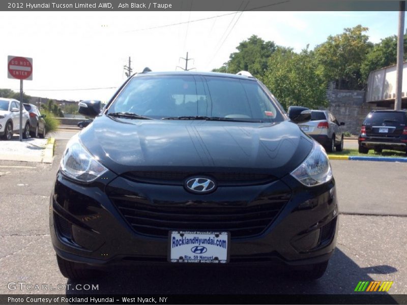 Ash Black / Taupe 2012 Hyundai Tucson Limited AWD