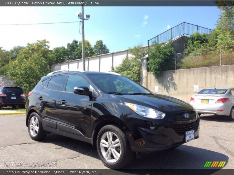 Ash Black / Taupe 2012 Hyundai Tucson Limited AWD