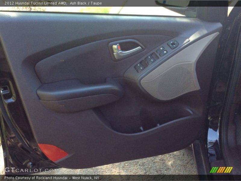 Ash Black / Taupe 2012 Hyundai Tucson Limited AWD