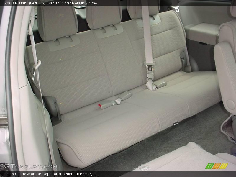 Radiant Silver Metallic / Gray 2008 Nissan Quest 3.5