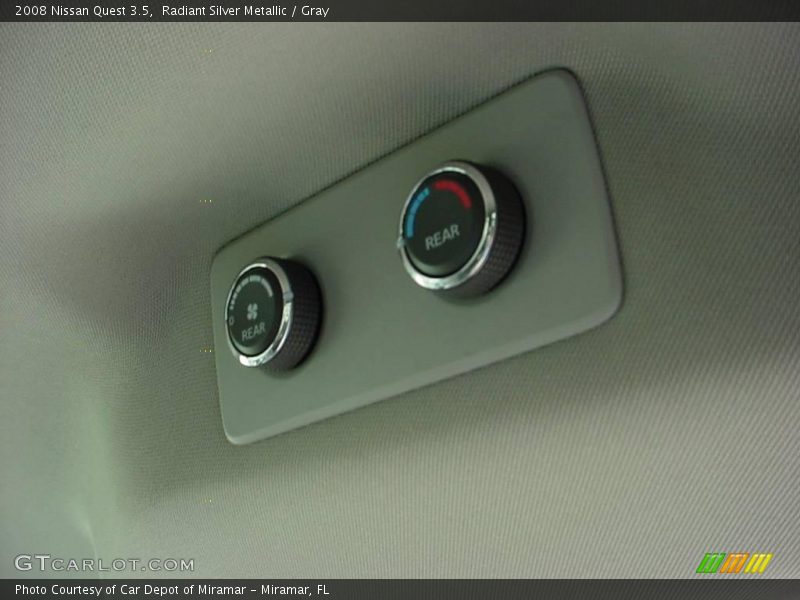Radiant Silver Metallic / Gray 2008 Nissan Quest 3.5
