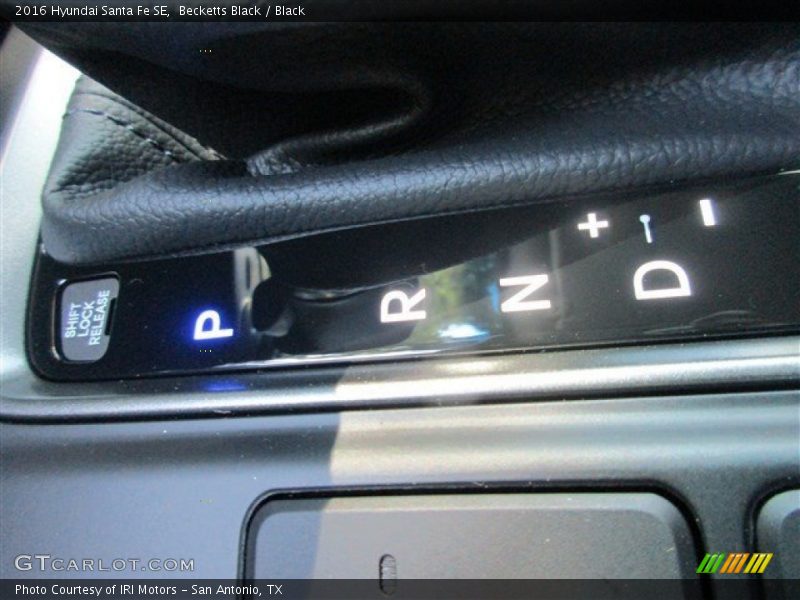 Becketts Black / Black 2016 Hyundai Santa Fe SE