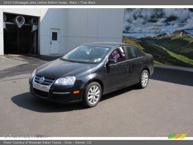 Black / Titan Black 2010 Volkswagen Jetta Limited Edition Sedan
