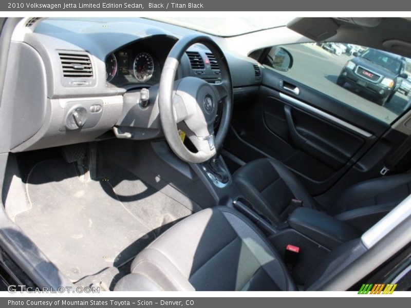 Black / Titan Black 2010 Volkswagen Jetta Limited Edition Sedan
