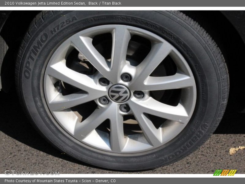 Black / Titan Black 2010 Volkswagen Jetta Limited Edition Sedan