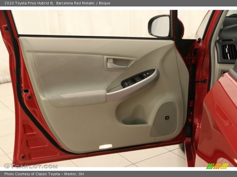 Barcelona Red Metallic / Bisque 2010 Toyota Prius Hybrid III
