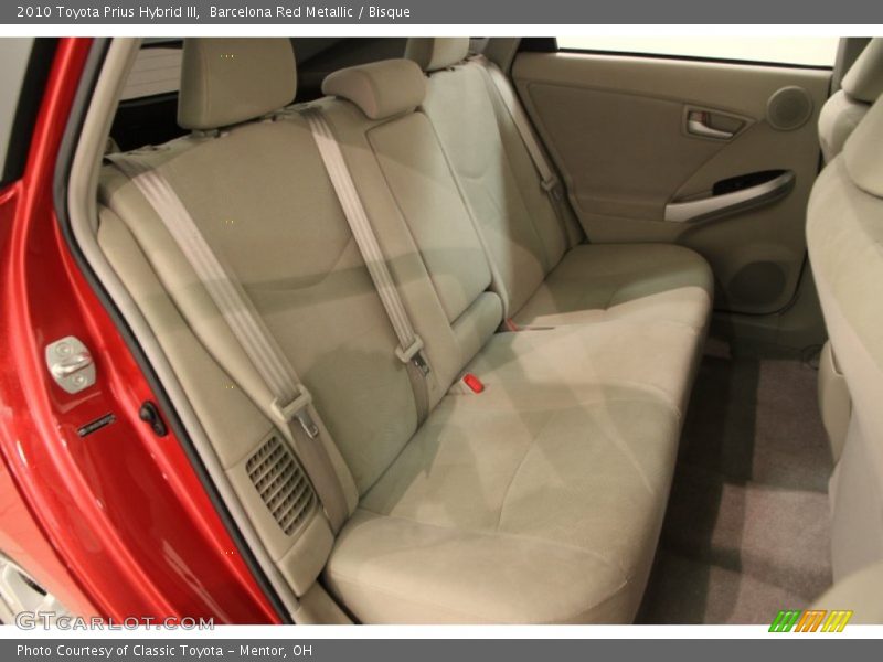 Barcelona Red Metallic / Bisque 2010 Toyota Prius Hybrid III