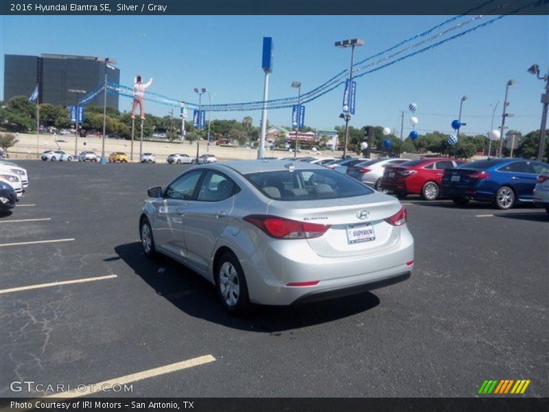 Silver / Gray 2016 Hyundai Elantra SE