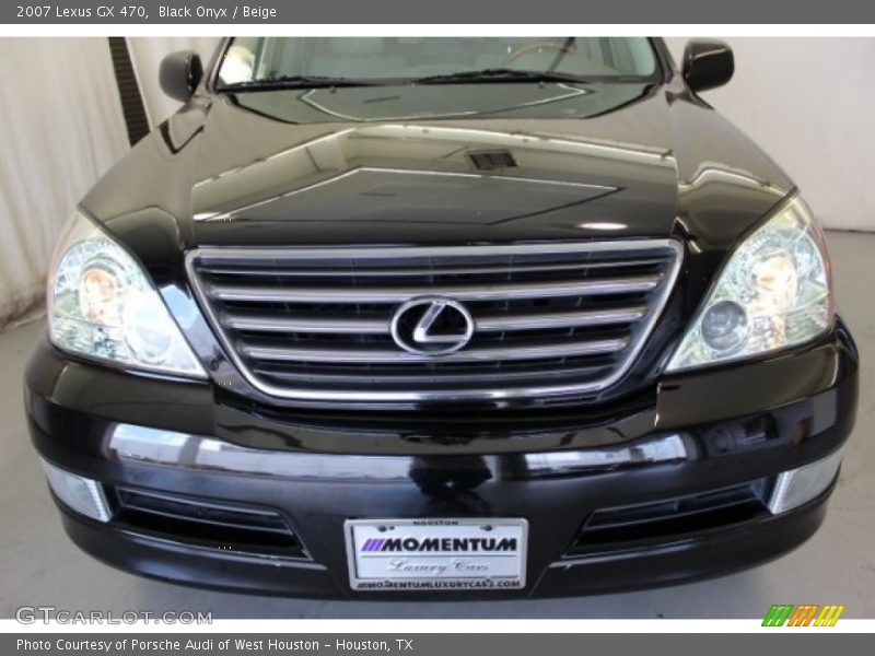 Black Onyx / Beige 2007 Lexus GX 470