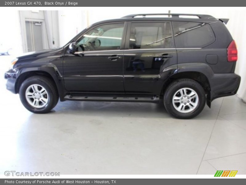 Black Onyx / Beige 2007 Lexus GX 470